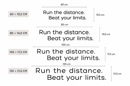 Run the distance. Beat your limits.