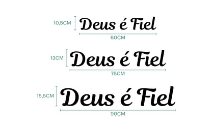 Deus é Fiel